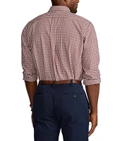 Polo Ralph Lauren Big & Tall Gingham Oxford Long Sleeve Woven Shirt