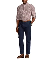 Polo Ralph Lauren Big & Tall Gingham Oxford Long Sleeve Woven Shirt