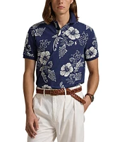 Polo Ralph Lauren Big & Tall Hibiscus-Print Mesh Short Sleeve Polo Shirt