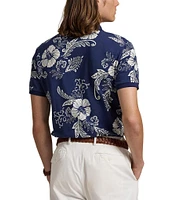 Polo Ralph Lauren Big & Tall Hibiscus-Print Mesh Short Sleeve Polo Shirt