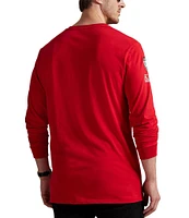 Polo Ralph Lauren Big & Tall Jersey Motorsport Graphic Long Sleeve T-Shirt