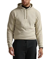 Polo Ralph Lauren Big & Tall Leather-Pony Double-Knit Hoodie