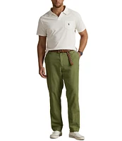 Polo Ralph Lauren Big & Tall Linen-Blend Jersey Short Sleeve Polo Shirt