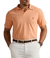 Polo Ralph Lauren Big & Tall Linen-Blend Jersey Short Sleeve Polo Shirt
