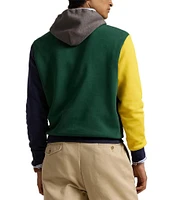 Polo Ralph Lauren Big & Tall Logo Color Block Double-Knit Hoodie