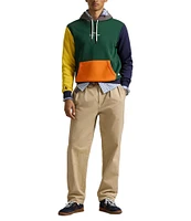 Polo Ralph Lauren Big & Tall Logo Color Block Double-Knit Hoodie