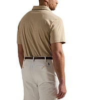 Polo Ralph Lauren Big & Tall Mini Horseshoe Print Short Sleeve Polo Shirt