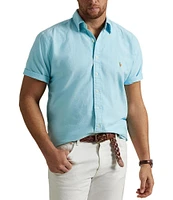 Polo Ralph Lauren Big & Tall Oxford Short Sleeve Woven Shirt