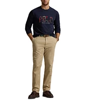 Polo Ralph Lauren Big & Tall Plaid Logo Long Sleeve T-Shirt