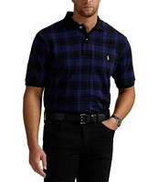 Polo Ralph Lauren Big & Tall Plaid Mesh Short Sleeve Polo Shirt