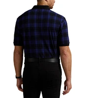 Polo Ralph Lauren Big & Tall Plaid Mesh Short Sleeve Polo Shirt