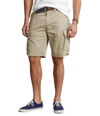 Polo Ralph Lauren Big & Tall Relaxed-Fit Classic Cargo 10#double; Inseam Shorts