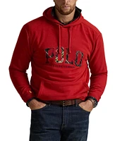 Polo Ralph Lauren Big & Tall RL Fleece Plaid Logo Hoodie