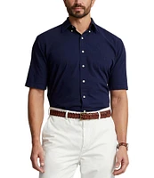 Polo Ralph Lauren Big & Tall Seersucker Short Sleeve Woven Shirt