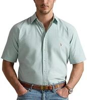 Polo Ralph Lauren Big & Tall Short Sleeve Oxford Woven Shirt
