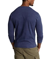 Polo Ralph Lauren Big & Tall Slub Jersey Long-Sleeve Henley