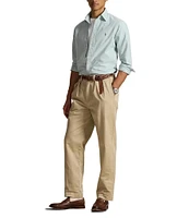 Polo Ralph Lauren Big & Tall Solid Oxford Long Sleeve Woven Shirt