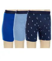 Polo Ralph Lauren Big & Tall Stretch Classic Fit Boxer Briefs 3-Pack