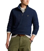 Polo Ralph Lauren Big & Tall Terry Quarter-Zip Pullover