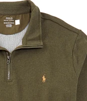 Polo Ralph Lauren Big & Tall Terry Quarter-Zip Pullover