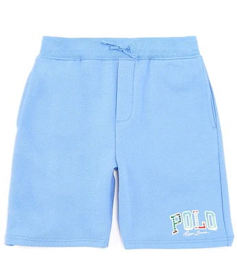 Polo Ralph Lauren Big Boys 8-20 Madras Logo Fleece Shorts