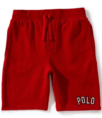 Polo Ralph Lauren Big Boys 8-20 Baseball-Inspired-Appliqued Fleece Shorts