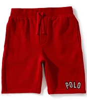 Polo Ralph Lauren Big Boys 8-20 Baseball-Inspired-Appliqued Fleece Shorts
