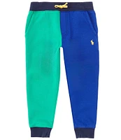 Polo Ralph Lauren Big Boys 8-20 Color-Blocked Double-Knit Jogger Pants