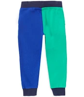 Polo Ralph Lauren Big Boys 8-20 Color-Blocked Double-Knit Jogger Pants