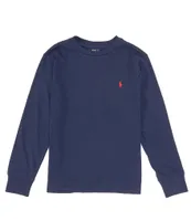 Polo Ralph Lauren Big Boys 8-20 Long Sleeve Jersey Crew Neck T-Shirt