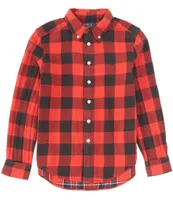 Polo Ralph Lauren Big Boys 8-20 Long Sleeve Buffalo Check Woven Shirt