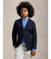 Polo Ralph Lauren Big Boys 8-20 Long Sleeve Double-Knit Jacket