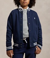 Polo Ralph Lauren Big Boys 8-20 Long Sleeve Fleece Baseball Jacket