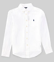 Polo Ralph Lauren Big Boys 8-20 Long Sleeve Linen Shirt