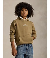 Polo Ralph Lauren Big Boys 8-20 Long Sleeve Logo Double-Knit Hoodie