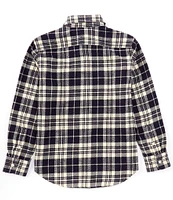 Polo Ralph Lauren Big Boys 8-20 Long-Sleeve Plaid Flannel Workshirt