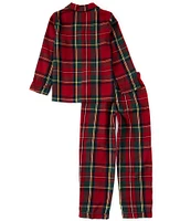 Polo Ralph Lauren Big Boys 8-20 Long Sleeve Plaid Pajama Set