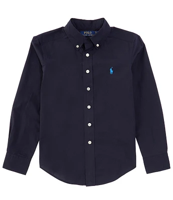 Polo Ralph Lauren Big Boys 8-20 Long-Sleeve Poplin Shirt