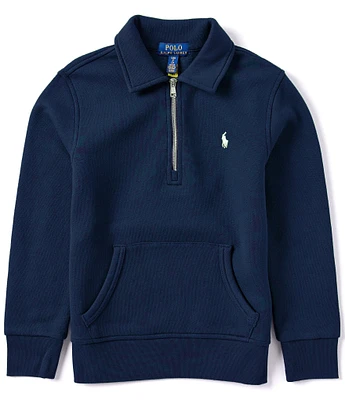 Polo Ralph Lauren Big Boys 8-20 Long Sleeve Quarter-Zip Fleece Pullover