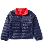 Polo Ralph Lauren Big Boys 8-20 Long Sleeve Reversible Quilted Jacket