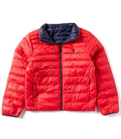 Polo Ralph Lauren Big Boys 8-20 Long Sleeve Reversible Quilted Jacket