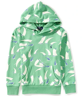 Polo Ralph Lauren Big Boys 8-20 Long-Sleeve Sailboat-Print French Terry Hoodie