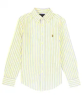 Polo Ralph Lauren Big Boys 8-20 Long Sleeve Striped Oxford Shirt