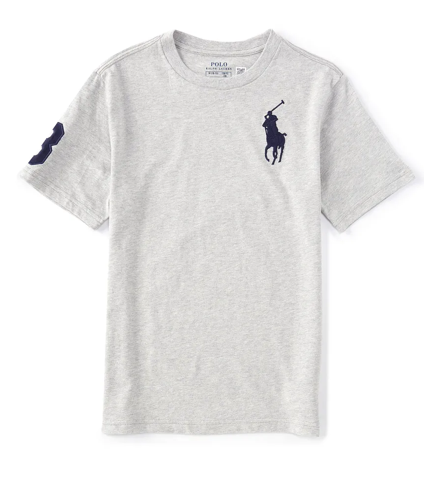 Polo Ralph Lauren Big Boys 8-20 Short-Sleeve Big Pony Crew Neck T-Shirt