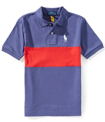 Polo Ralph Lauren Big Boys Short-Sleeve Big Pony Jersey Polo Shirt