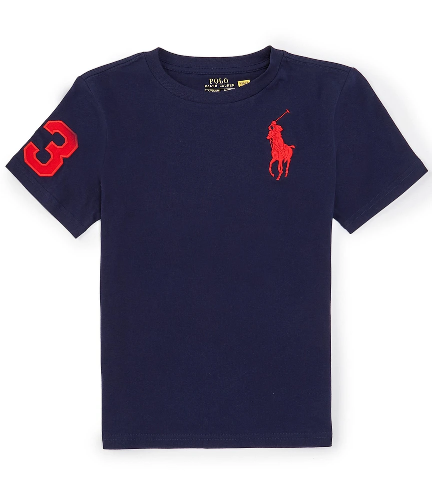Polo Ralph Lauren Big Boys Short Sleeve Big Pony Jersey T-Shirt