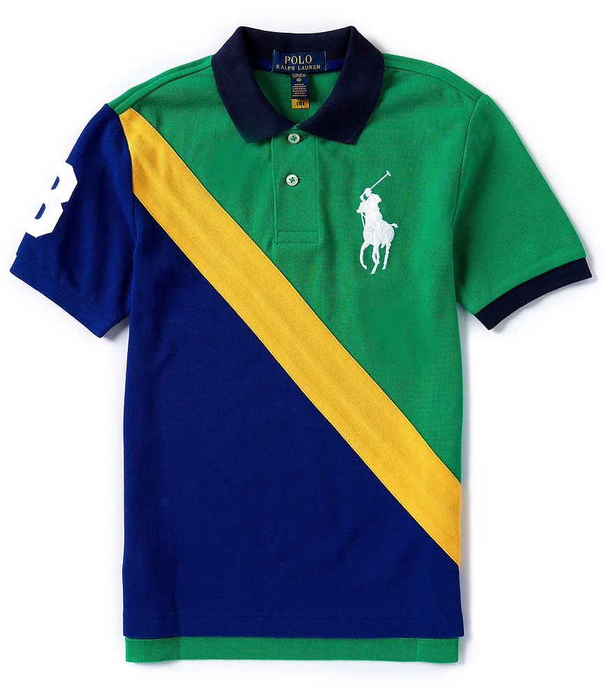 Polo Ralph Lauren Big Boys 8-20 Short Sleeve Big Pony Mesh Polo Shirt