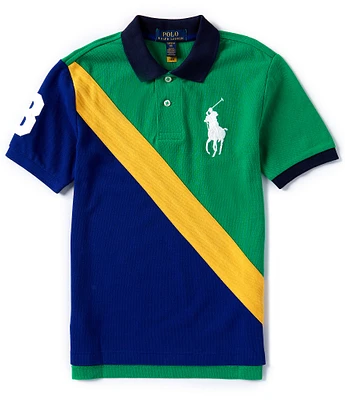 Polo Ralph Lauren Big Boys 8-20 Short Sleeve Big Pony Mesh Polo Shirt