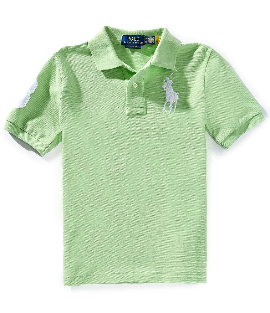 Polo Ralph Lauren Big Boys 8-20 Short Sleeve Big Pony Mesh Polo Shirt