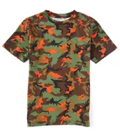 Polo Ralph Lauren Big Boys 8-20 Short Sleeve Camo Cotton Jersey T-Shirt